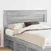 Image de Tête De Lit Gris Sonoma 140 Cm Bois D'ingénierie Vidaxl