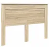 Image de Tête de lit moderne en bois - vidaXL - Sonoma Gris - 140 cm - 203x7x100 cm - Facile à installer - Facile dentretien