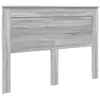 Image de Vidaxl tête de lit gris sonoma 140 cm bois d'ingénierie