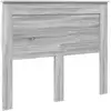 Image de Vidaxl tête de lit gris sonoma 135 cm bois d'ingénierie