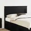 Image de Tête De Lit Chêne Noir 120 Cm Bois D'ingénierie Vidaxl