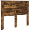 Image de Vidaxl tête de lit chêne fumé 120 cm bois d'ingénierie