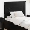 Image de Tête De Lit Chêne Noir 100 Cm Bois D'ingénierie Vidaxl