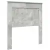 Image de Vidaxl tête de lit avec tête de lit gris béton 80 cm bois d'ingénierie