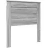 Image de Vidaxl tête de lit gris sonoma 75 cm bois d'ingénierie