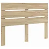 Image de Tête de lit moderne - vidaXL - Chêne sonoma - Bois dingénierie - 153x3x100 cm - Forme rectangulaire - Facile à nettoyer