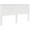 Image de Vidaxl tête de lit blanc brillant 100 cm bois d’ingénierie
