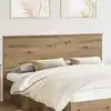 Image de Tête De Lit Chêne Artisanal 100 Cm Bois D’ingénierie Vidaxl