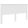 Image de Tête de lit moderne - vidaXL - Blanc - Bois dingénierie - 183x7x100 cm - Facile à nettoyer - Design simple