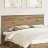 Image de Tête De Lit Chêne Artisanal Bois D'ingénierie Vidaxl