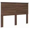Image de Tête de lit moderne - vidaXL - Chêne brun - Bois dingénierie - 163x7x100 cm - 14 89 kg - Facile à nettoyer