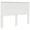 Image de Vidaxl tête de lit blanc 100 cm bois d’ingénierie