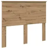 Image de Tête de lit moderne - vidaXL - Chêne artisanal - Bois dingénierie - 138x7x100 cm - Facile à monter - Facile à nettoyer