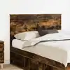 Image de Tête De Lit Chêne Fumé 100 Cm Bois D’ingénierie Vidaxl