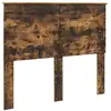 Image de Vidaxl tête de lit chêne fumé 100 cm bois d’ingénierie