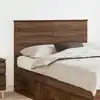 Image de Tête De Lit Chêne Brun 100 Cm Bois D’ingénierie Vidaxl