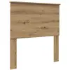 Image de Vidaxl tête de lit chêne artisanal 100 cm bois d’ingénierie