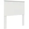 Image de Tête de lit moderne - vidaXL - Blanc - Bois dingénierie - 93x7x100 cm - Facile à nettoyer - Design simple