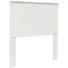 Image de Vidaxl tête de lit blanc 100 cm bois d’ingénierie