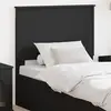 Image de Tête De Lit Chêne Noir 100 Cm Bois D’ingénierie Vidaxl