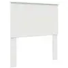 Image de Vidaxl tête de lit blanc brillant 100 cm bois d’ingénierie