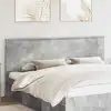 Image de Tête De Lit Gris Béton Bois D'ingénierie Vidaxl