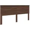 Image de Vidaxl tête de lit chêne brun 200 cm bois d'ingénierie