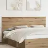 Image de Tête De Lit Chêne Artisanal Bois D'ingénierie Vidaxl