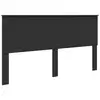 Image de Vidaxl tête de lit chêne noir 180 cm bois d'ingénierie