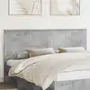 Image de Tête De Lit Gris Béton 180 Cm Bois D'ingénierie Vidaxl