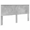 Image de Vidaxl tête de lit gris béton 180 cm bois d'ingénierie