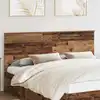 Image de Tête De Lit Bois Ancien Bois D'ingénierie Vidaxl