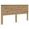 Image de Vidaxl tête de lit chêne artisanal 180 cm bois d'ingénierie