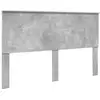Image de Vidaxl tête de lit gris béton 160 cm bois d'ingénierie