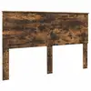 Image de Vidaxl tête de lit chêne fumé 160 cm bois d'ingénierie