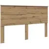 Image de Vidaxl tête de lit chêne artisanal 160 cm bois d'ingénierie