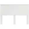 Image de Tête De Lit Blanc Brillant 140 Cm Bois D'ingénierie Vidaxl