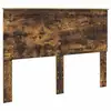 Image de Vidaxl tête de lit chêne fumé 140 cm bois d'ingénierie