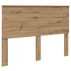 Image de Tête de lit en bois dingénierie - vidaXL - Chêne artisanal - 143x7x100 cm - Poids 13 26 kg - Durable