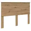 Image de Vidaxl tête de lit chêne artisanal 140 cm bois d'ingénierie