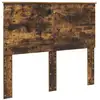 Image de Vidaxl tête de lit chêne fumé 135 cm bois d'ingénierie