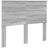 Image de Vidaxl tête de lit gris sonoma 120 cm bois d'ingénierie