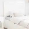 Image de Tête De Lit Blanc Brillant Bois D'ingénierie Vidaxl