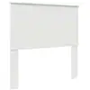 Image de Vidaxl tête de lit blanc brillant 100 cm bois d'ingénierie