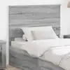 Image de Tête De Lit Gris Sonoma 100 Cm Bois D'ingénierie Vidaxl