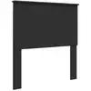 Image de Vidaxl tête de lit avec tête de lit chêne noir 90 cm bois d'ingénierie