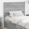 Image de Tête De Lit Avec Tête De Lit Gris Béton 90 Cm Bois D'ingénierie Vidaxl
