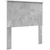 Image de Vidaxl tête de lit avec tête de lit gris béton 90 cm bois d'ingénierie