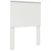 Image de Vidaxl tête de lit avec tête de lit blanc 75 cm bois d'ingénierie