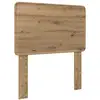 Image de Vidaxl tête de lit chêne artisanal bois d'ingénierie